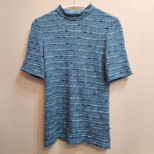 St. John Tweed Top Size 6